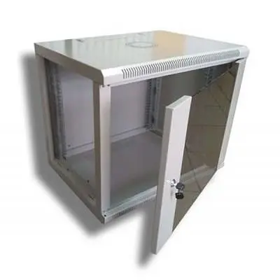 Шафа настінна Hypernet 9U 19 600x500 (WMNC-500-9U-FLAT) - фото 2