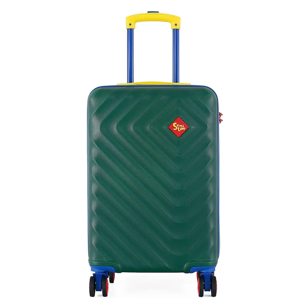 Валіза Semi Line 20" S Dark Green (T5805-1) - фото 2