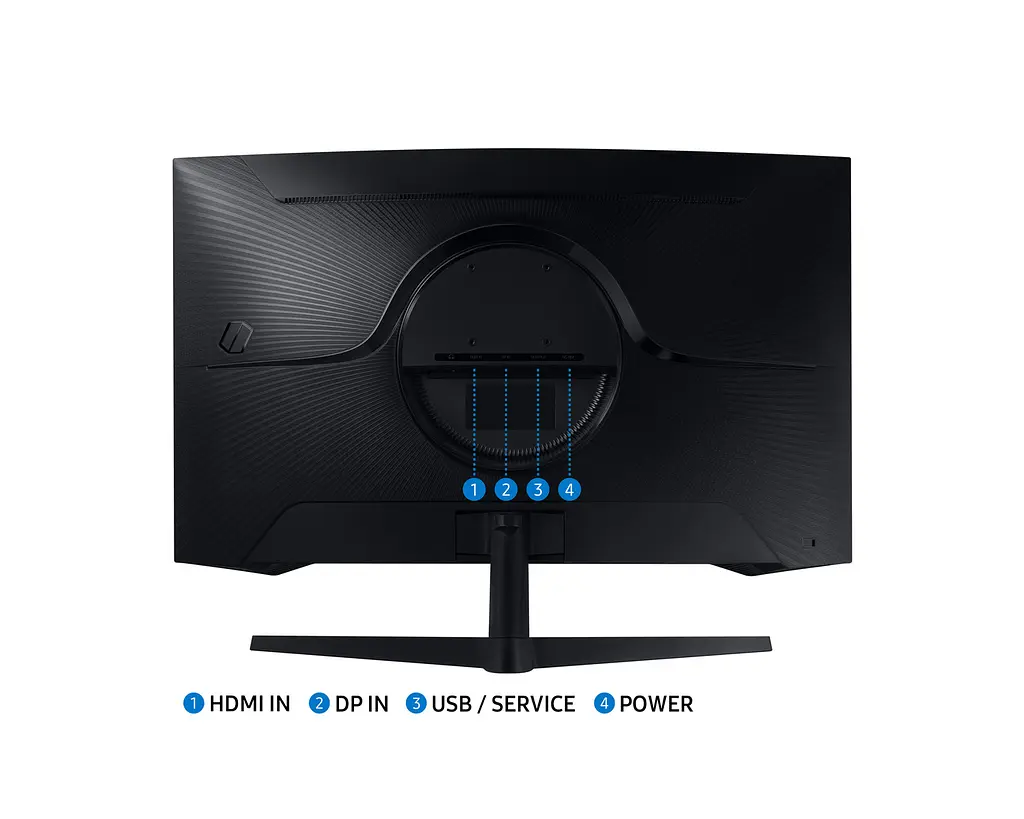 Монітор Samsung 31.5" Odyssey G55C 2xHDMI DP VA 2560x1440 165Hz 1ms CURVED teh0014201 - фото 4