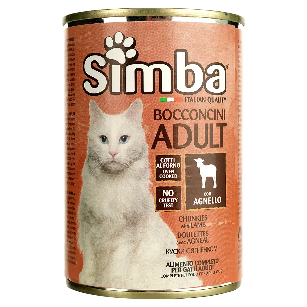 Влажный корм для кошек Simba Cat Wet ягненок 415 г (70009546) - фото 2
