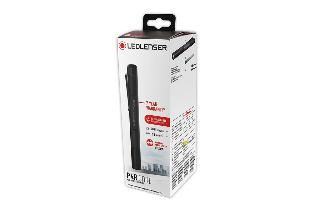 Ліхтар Ledlenser P4R Core заряджається 200/90/15 - фото 4