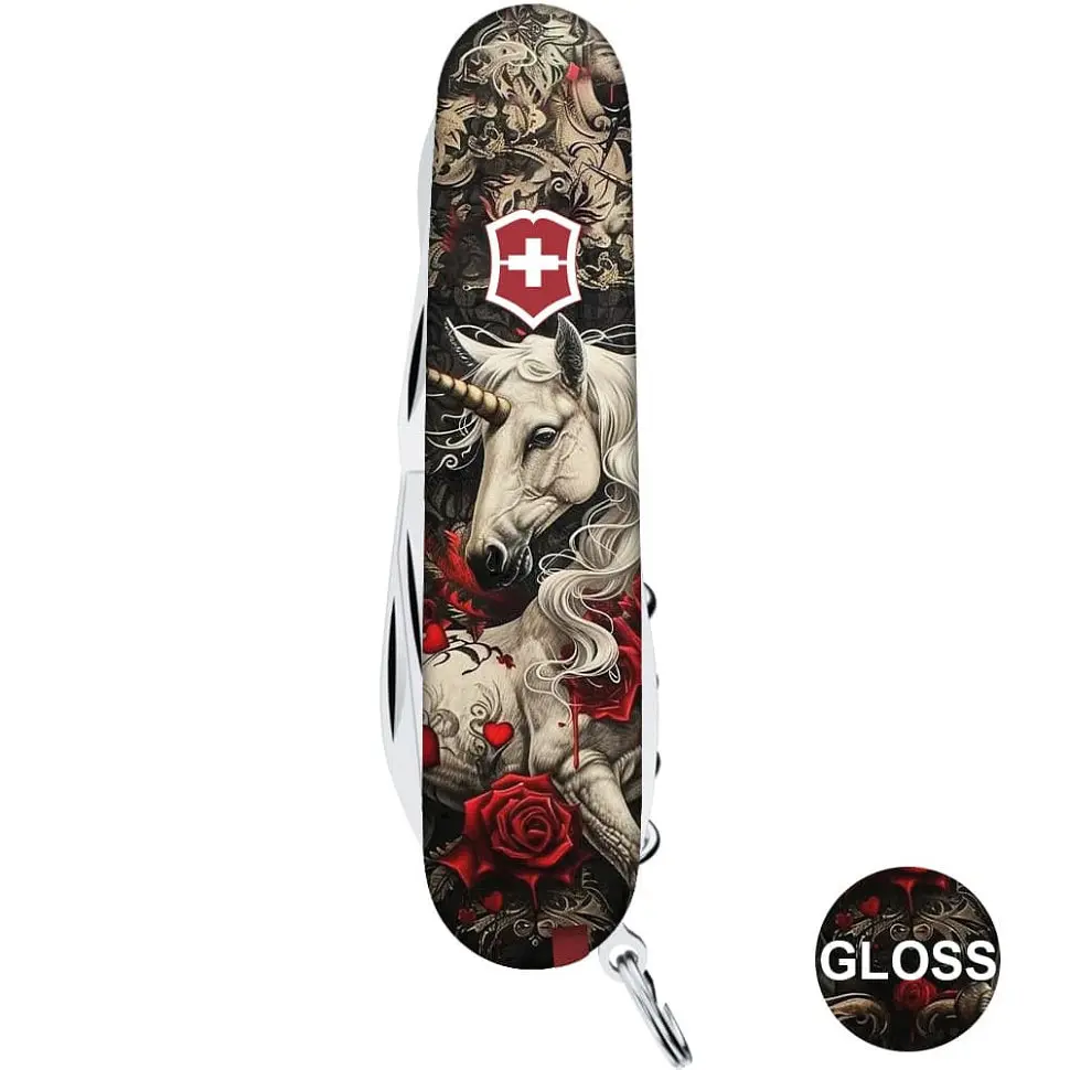 Складаний ніж Victorinox CLIMBER ZODIAC Чарівний эдиноріг 1.3703.7.Z5240pk - фото 4