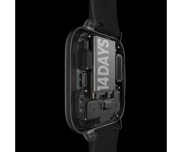 Смарт-часы Amazfit Active Midnight Black черные (A2211-bk) - фото 7