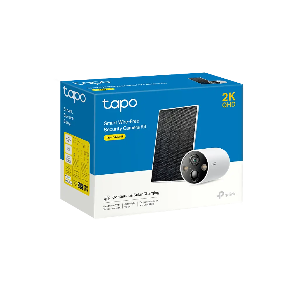 Набір - камера + сонячна панель TP-Link Tapo C425 Kit - фото 10