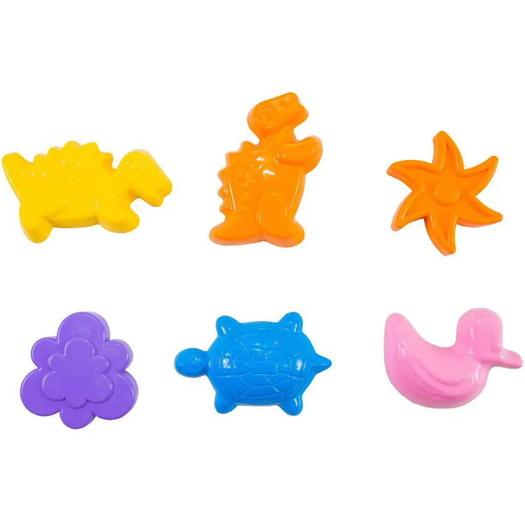 Набір формочок для піску Tigres 4 шт. колір в асортименті (39070) - фото 2