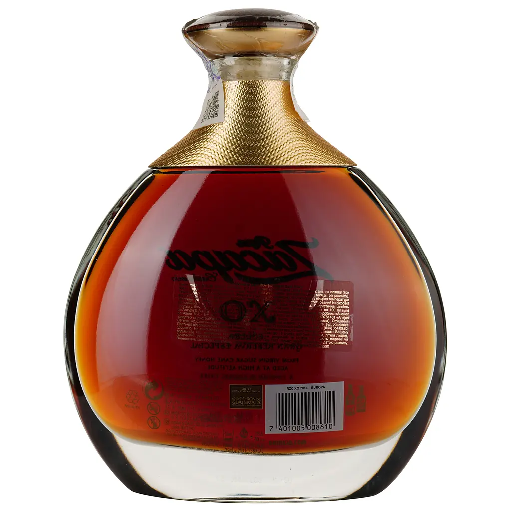 Ром Zacapa Centenario Solera Gran Reserva Especial XO від 6 до 25 років витримки, 40%, 0,7 л - фото 3
