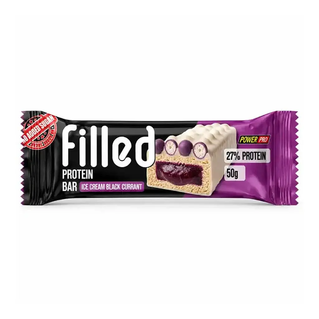 Filled Bar 27% — 10 × 50 г Blackcurrant Ice Cream