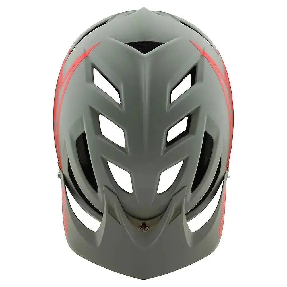 Велошлем Troy Lee Designs A1 Mips Classic Grey/Orange XS (1106-190111110) - фото 3