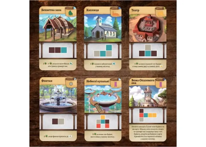 Настільна гра Lords of Boards Крихітні Містечка (Tiny Towns) (укр.) (LOB2102UK) - фото 3