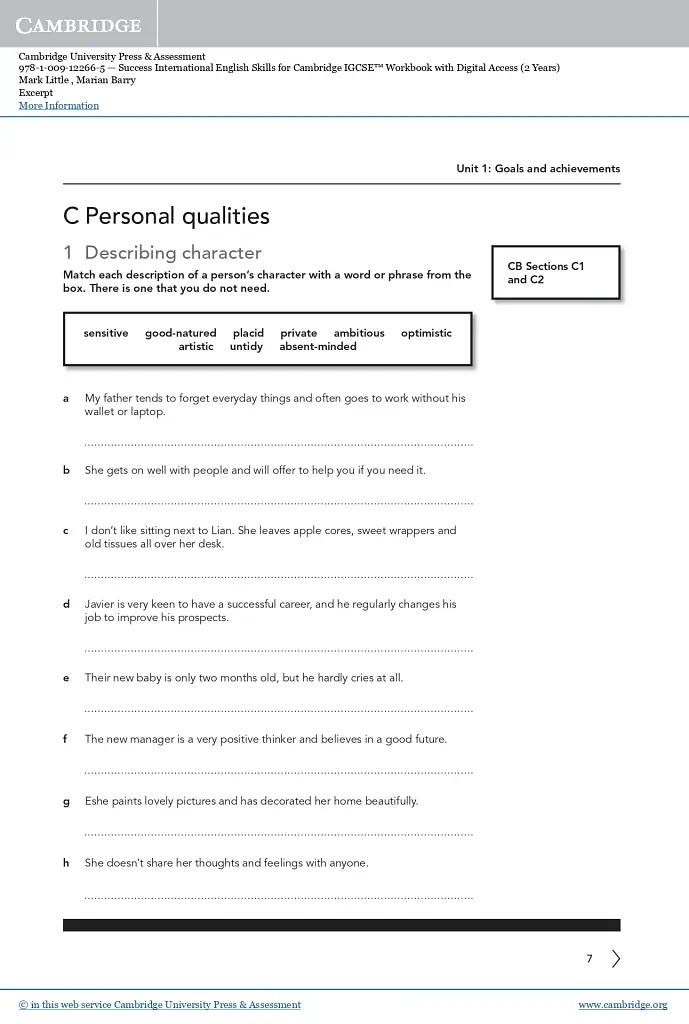 Success International English Skills for Cambridge IGCSE Workbook with Digital Access (2 Years) - фото 8