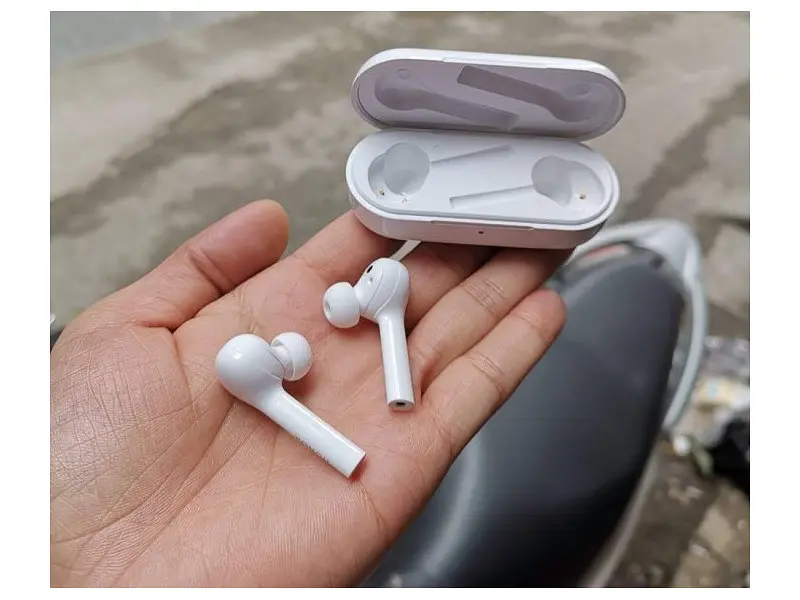 Навушники TWS (повністю бездротові) Honor FlyPods Lite White (AM-H1C-W) - фото 5