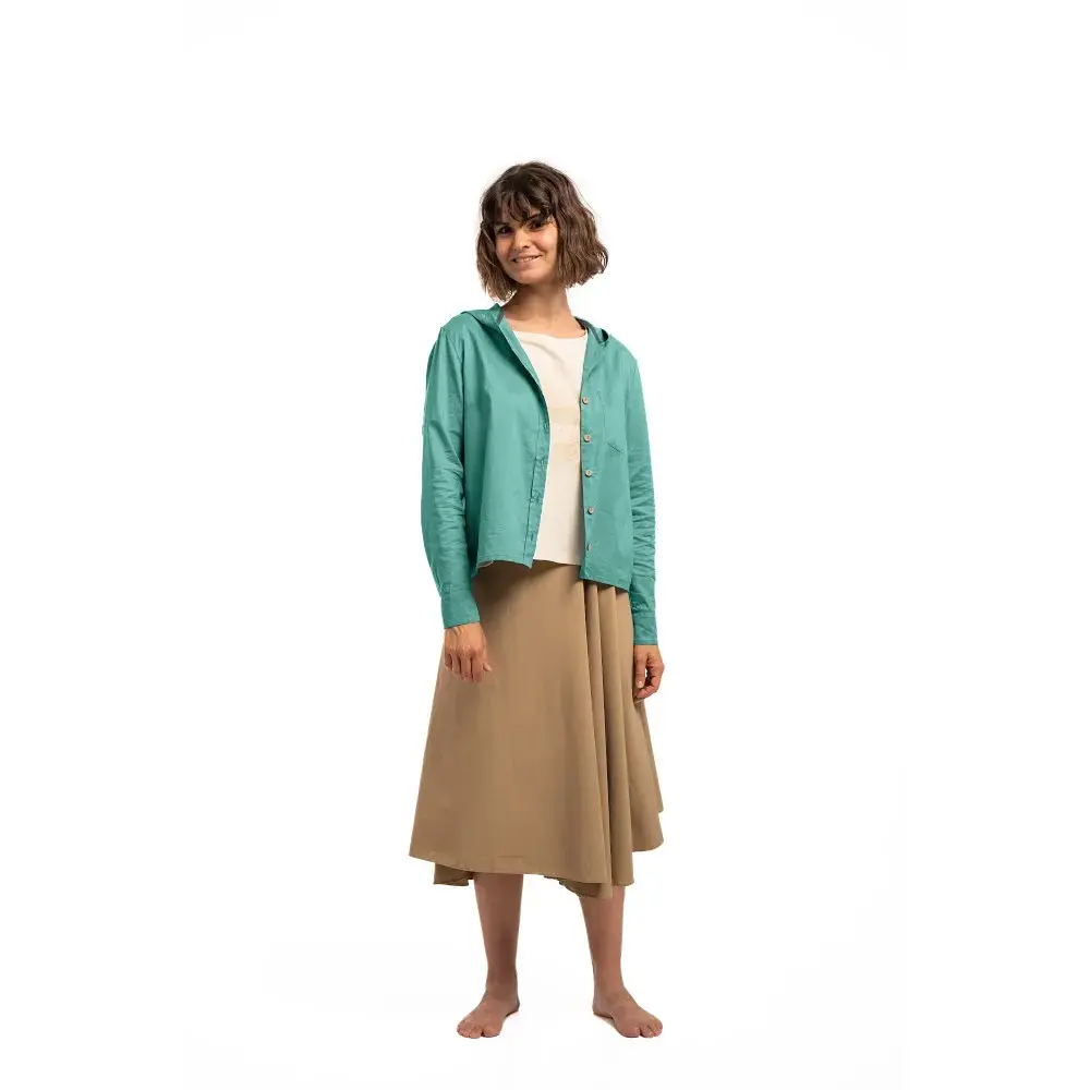 Сорочка женская Turbat Mamberamo Women XS Темно-бирюзовый - фото 8