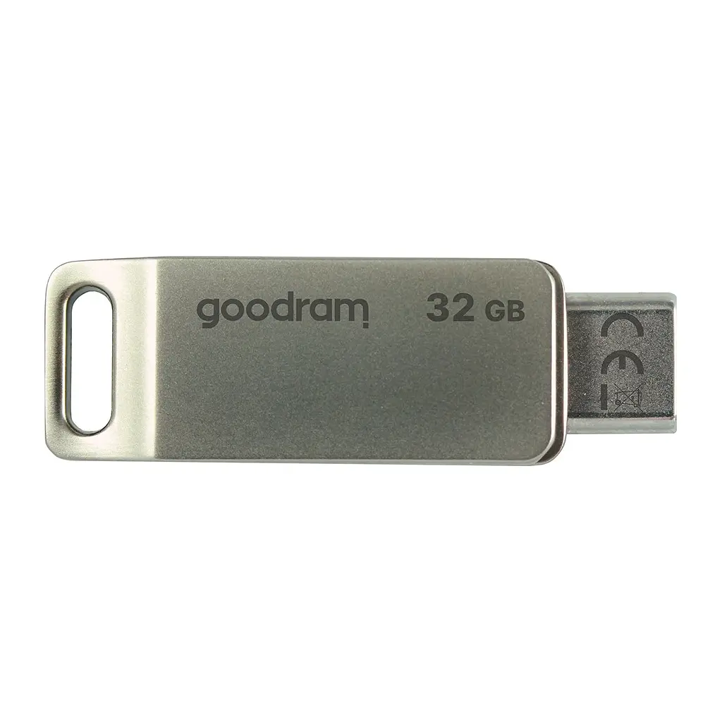 USB флеш накопичувач Goodram 32GB ODA3 Silver USB 3.0 / Type-C (ODA3-0320S0R11) - фото 2