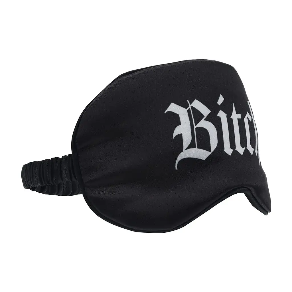 Сатинова маска на очі Ouch! Bitch Black - фото 3