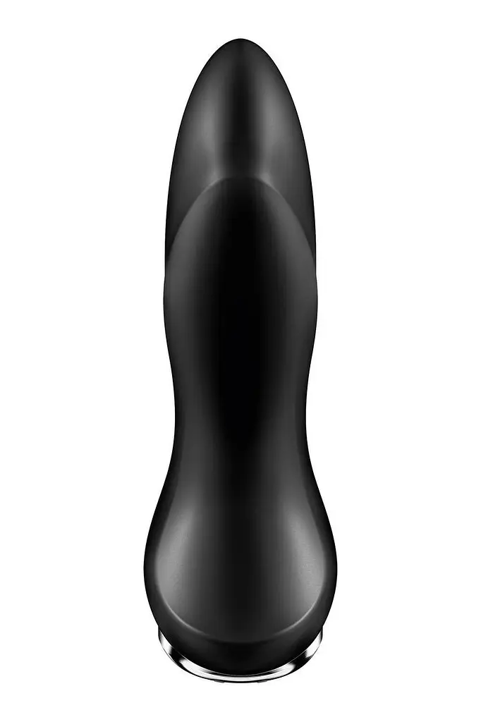 Анальна смартвібропробка із перлинним масажем Satisfyer Rotator Plug 1+, Чорний - фото 6