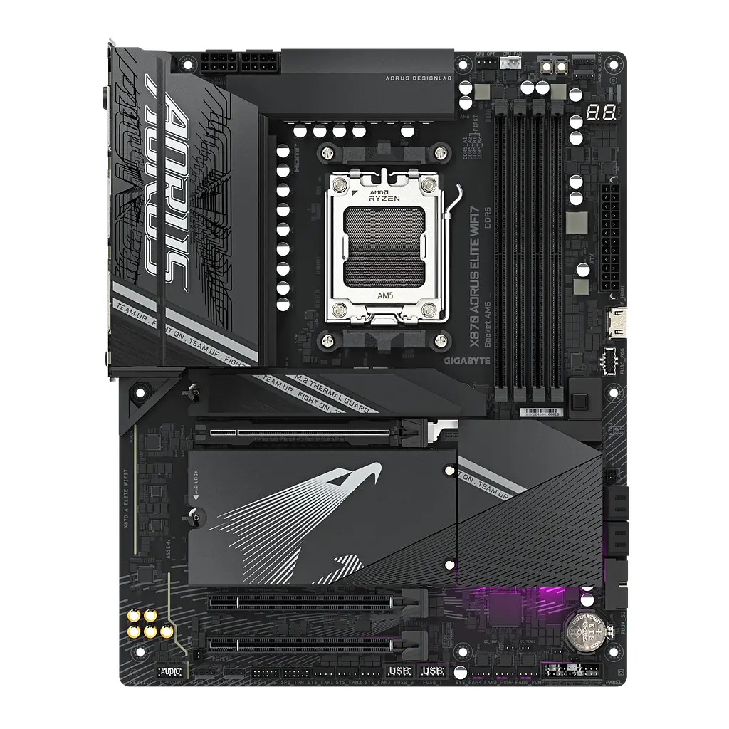 Материнська плата Gigabyte X870 Aorus Elite Wi-Fi 7 Socket AM5 (X870 A ELITE WIFI7) Б/В