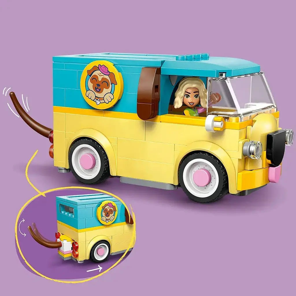 Конструктор LEGO Friends Фургон с аксессуарами для любимцев 237 деталей (42678) - фото 11