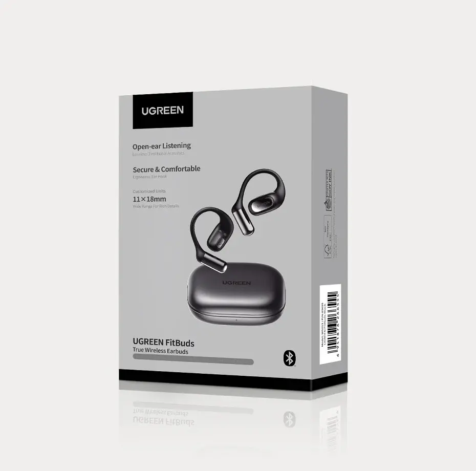 Навушники UGREEN WS213 FitBuds black (UGR-65655) - фото 2