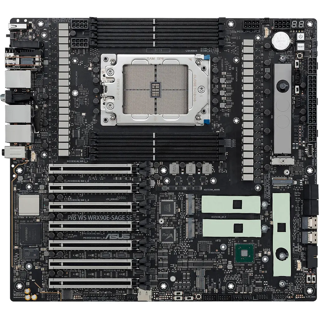 Материнська плата Asus Pro WS WRX90E-SAGE SE 90MB1FW0-M0EAY0 [103411] - фото 6