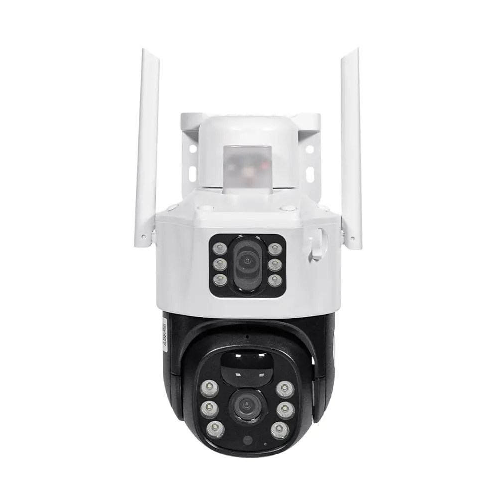 IP PTZ-відеокамера автономна з 4G та сонячною панеллю 2Mp+2Mp Light Vision VLC-9192IG/2C (Solar) White f=4mm, на акумуляторних батареях (75-00246) - фото 3
