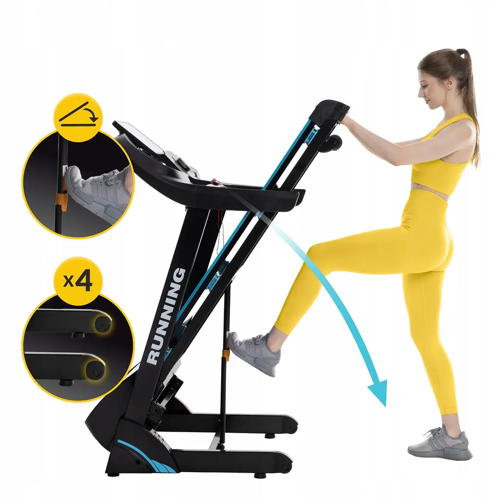 Беговая дорожка 4FIZJO TM Nero S (P-5907739319319) - фото 11