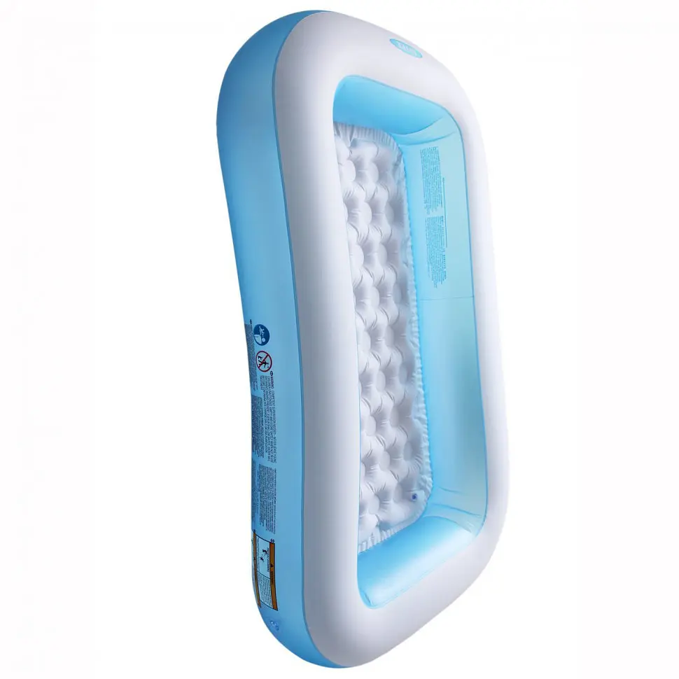 Дитячий надувний басейн Ванночка Intex 57403, 166х100х28 см - фото 3
