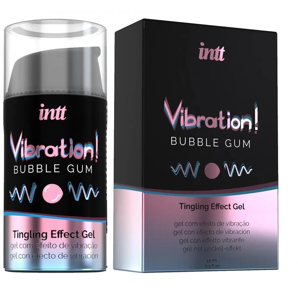 Рідкий вібратор Intt Vibration Bubble Gum 15 мл Intt SO3348 21267