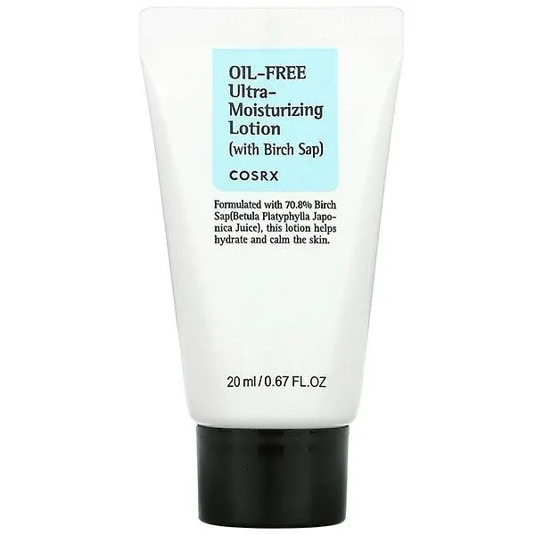 Безолійний зволожувальний лосьйон 20 мл Cosrx Oil-Free Ultra-Moisturizing Lotion with Birch Sap - фото 2