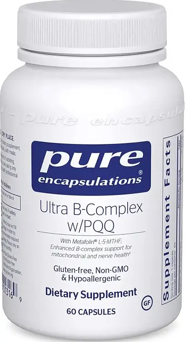 Вітаміни групи В Pure Encapsulations Ultra B-Complex with PQQ 60 капс
