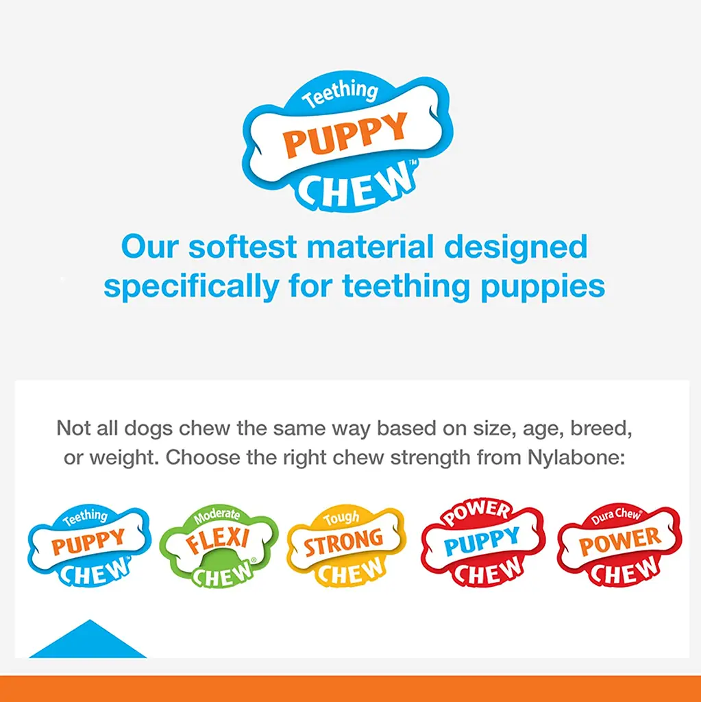 Іграшка для жування Nylabone Puppy Chew Toys для цуценят до 11 кг - фото 4
