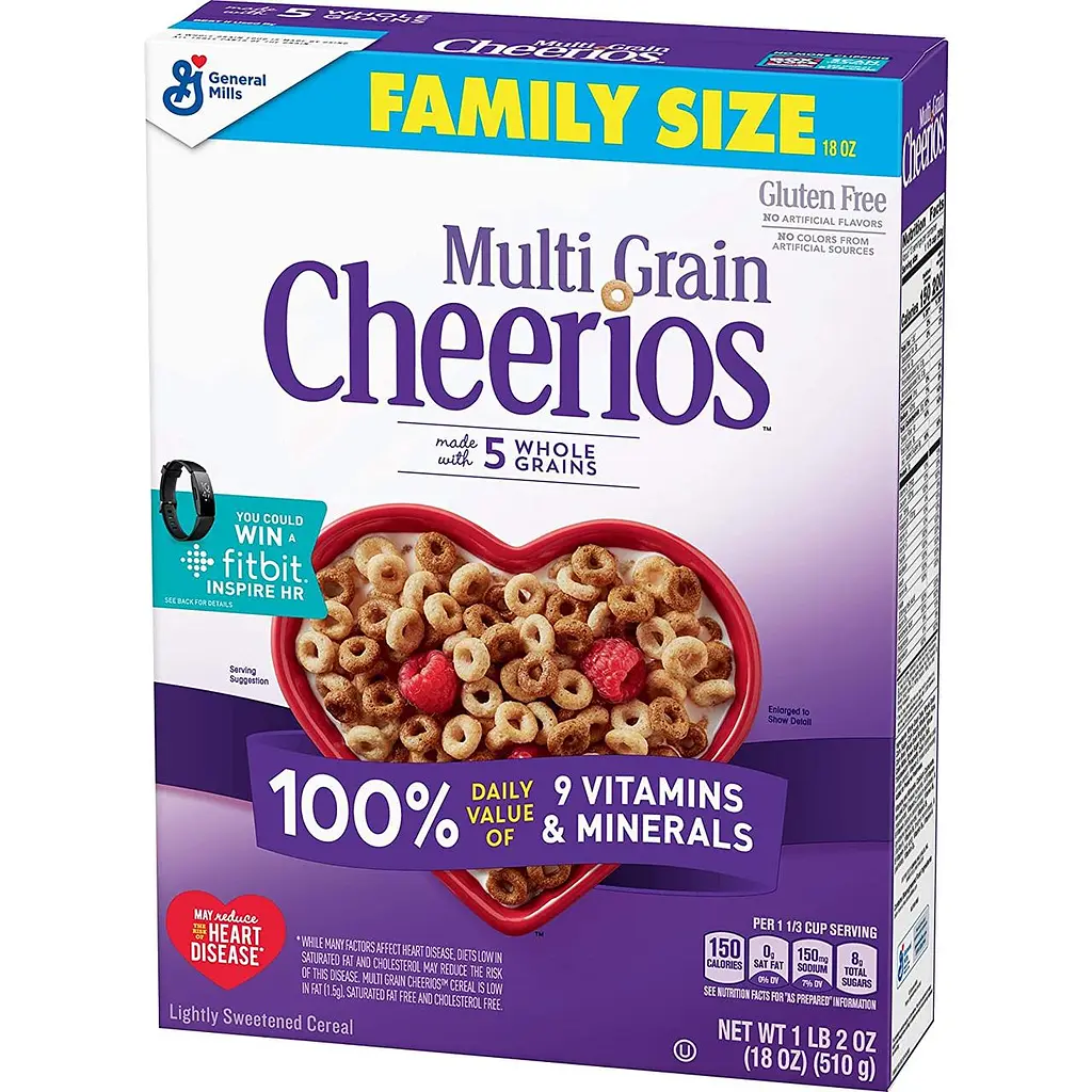 Сухий сніданок Cheerios Multi Grain 510g