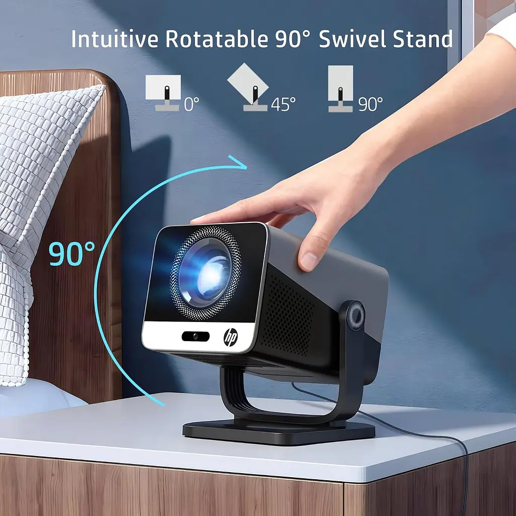 HP Проєктор HP MC475 FHD, 200 lm, LED, 0.8, WiFi, Smart - фото 2