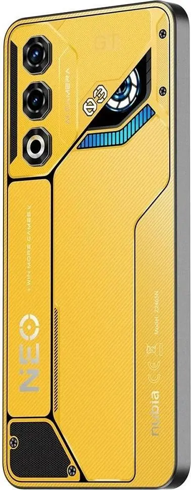 Смартфон ZTE Nubia Neo 3 GT 5G 12/256GB Yellow UA UCRF - фото 10