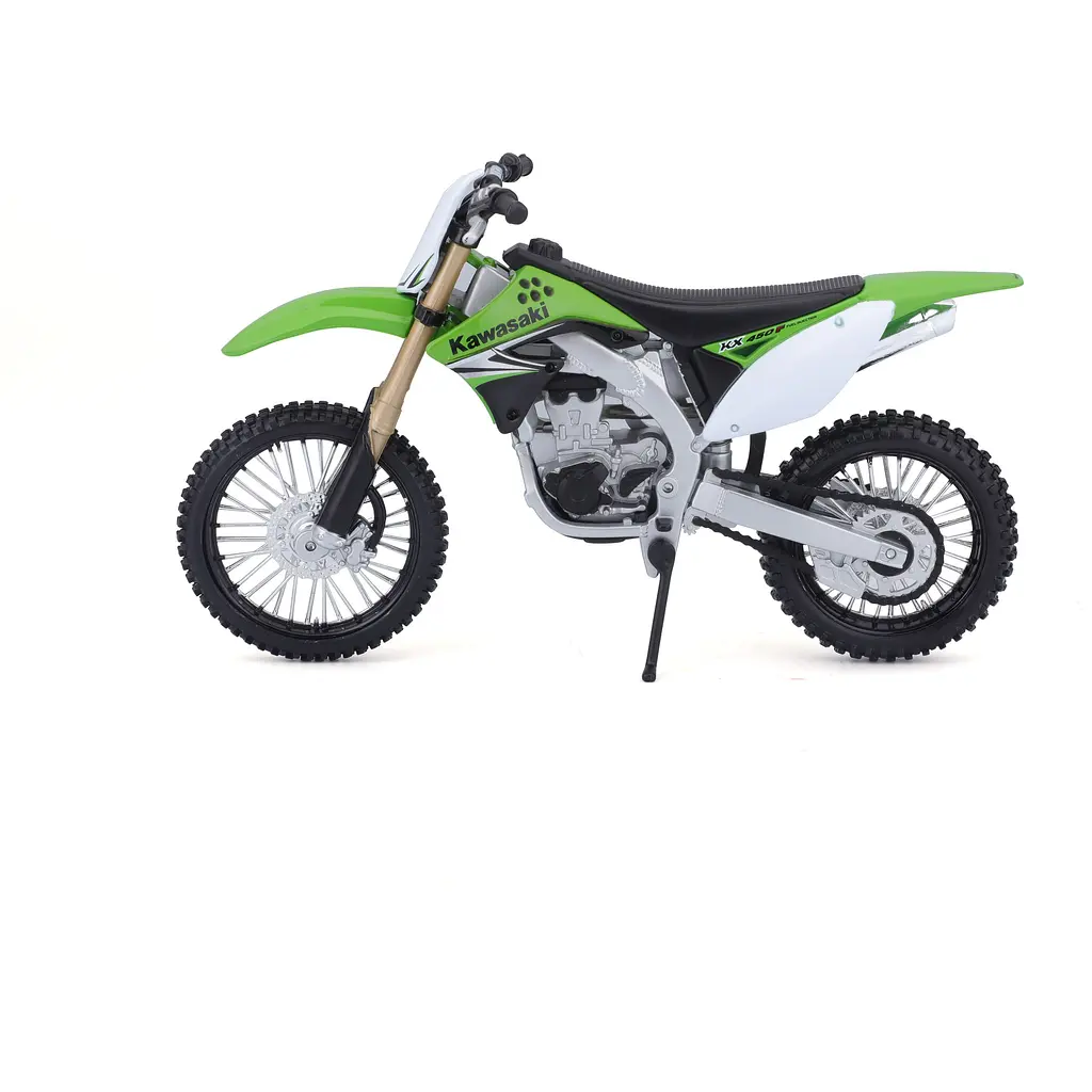 Мотоцикл игрушечный Maisto Kawasaki KX 450F в масштабе 1:12 (31101-08141) - фото 4