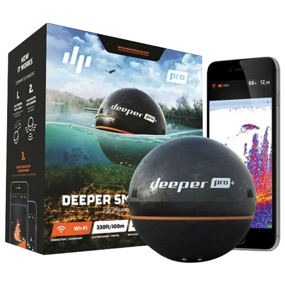 Ехолот Deeper Pro + 2.0 WiFi+GPS - фото 2