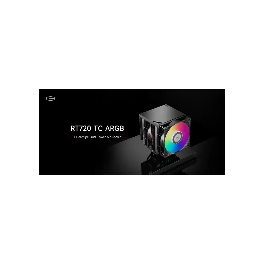 Кулер до процесора PcCooler Охолоджувач для процесора PсCOOLER RT720 TC ARGB BK чорний IntelLGA 11 (RT720 TC ARGB BK) - фото 11
