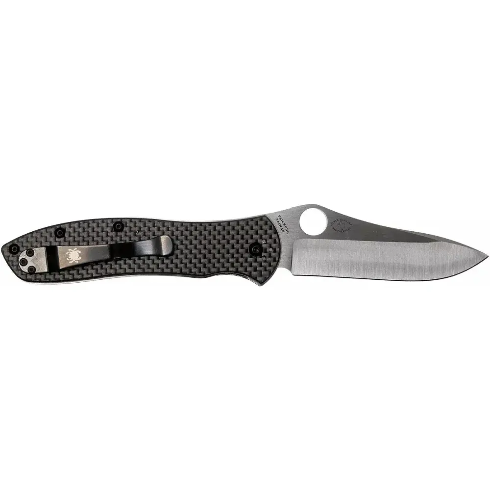 Ніж Spyderco Bradley Folder 2 CPM M4 Carbon Fiber Black - фото 2