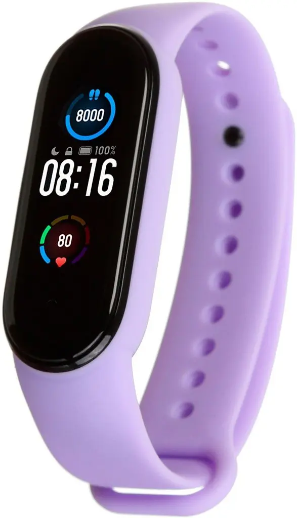 Ремінець силіконовий для Xiaomi MI Band 3/4 [Lavender] [86106] - фото 3