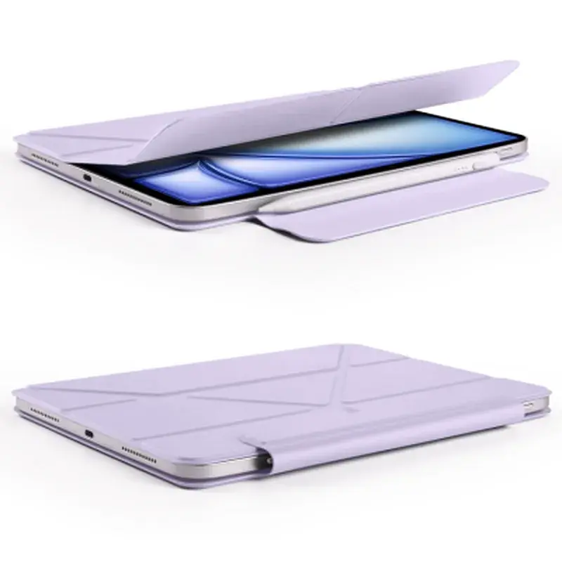 Чохол до планшета BeCover Ultra Slim Origami Magnetic Apple iPad Mini 6 2021 Purple (712946) - фото 6