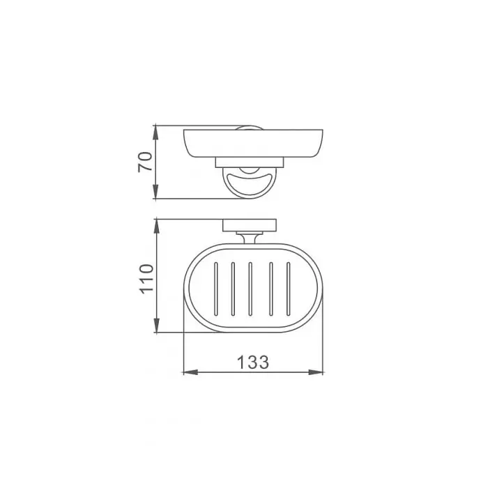 Мильниця Frap F30102-1 - фото 4