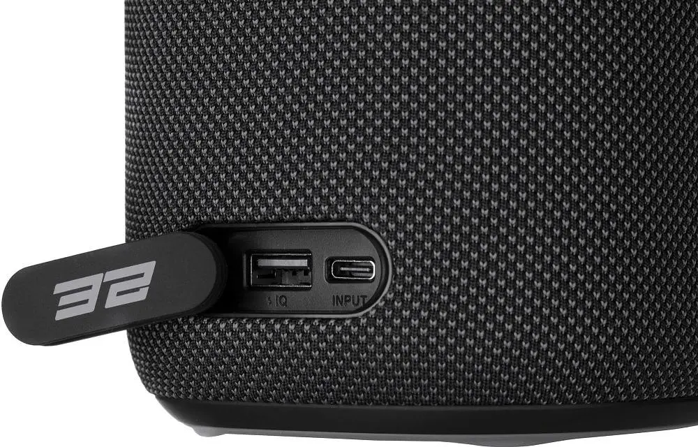 Акустична система 2E SoundXDrum TWS, MP3, Wireless, Waterproof Black (2E-BSSXDWBK) - фото 2