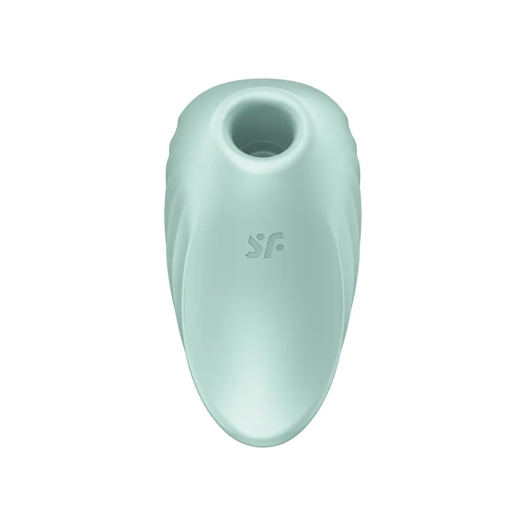 Вакуумний кліторальний вібратор Satisfyer Pearl Diver Mint салатовий - фото 7