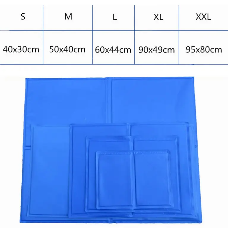Килимок для собак, що охолоджує, GEL Pet Cooling Mat 81х96 см - фото 2