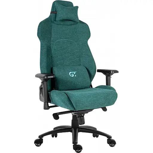 Геймерське крісло GT Racer (X-8702 Fabric Dark Green) - фото 4