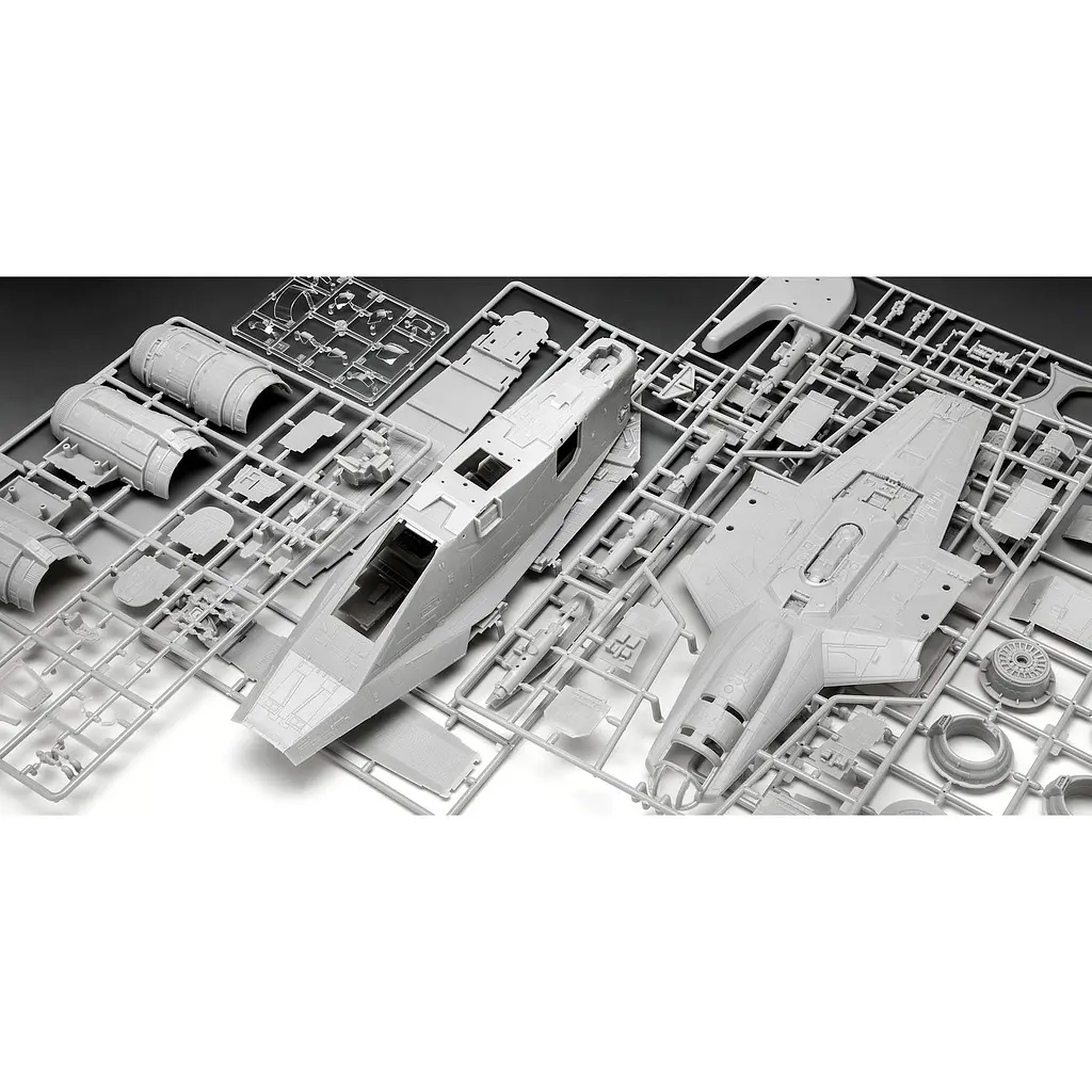 Сборная модель Revell Корабль The Razor Crest из сериала Мандалорец уровень 3 масштаб 1:72, 101 деталь (RVL-06781) - фото 9