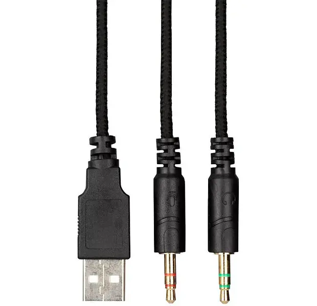 Навушники 2E Gaming HG340 RGB 3.5 мм Black (2E-HG340BK) - фото 7