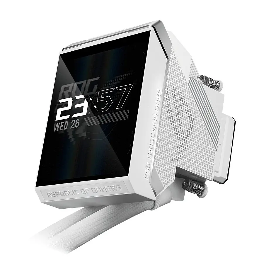 Система водяного охолодження Asus ROG Strix LC IV 360 ARGB LCD White (90RC01M2-B0EAY0) - фото 6