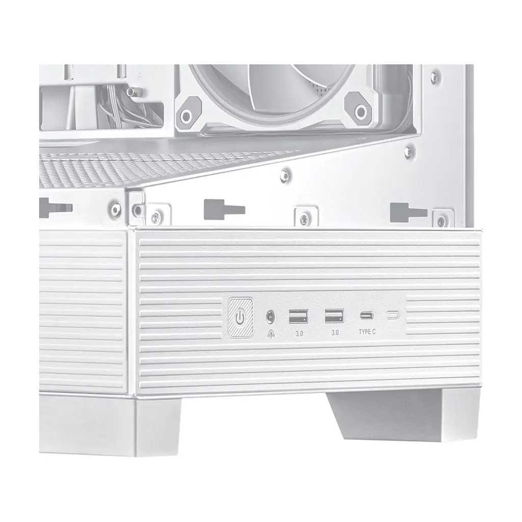 Корпус для ПК ASUS A31 Plus Tempered Glass White (90DC00R3-B19000) - фото 9