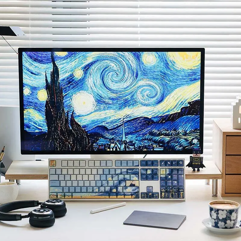 Набор клавиш Varmilo 130Keys Van Gogh Cherry Profile Keycap Set (130K-110FA-R-V) - фото 6