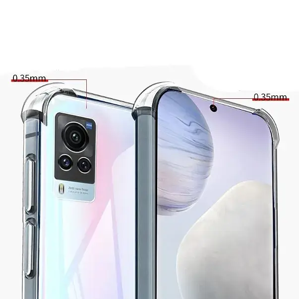 Чохол до мобільного телефона BeCover Anti-Shock Vivo X60 Pro Clear (711788) - фото 2